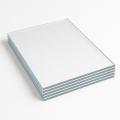 Metacrilato transparente A4 210x297 mm para rotular