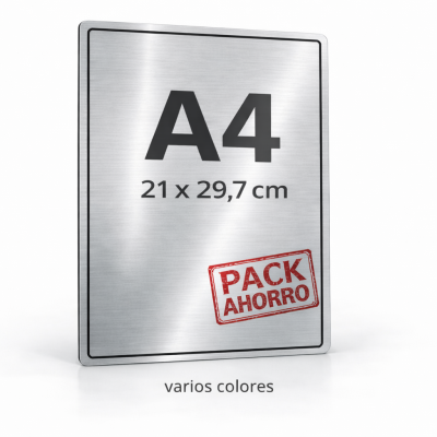 Laminado Bicapa de 1,6 mm placas  200 x 297 mm