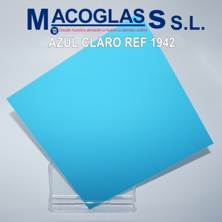 Placas de metacrilato de color transparentes de 3mm de espesor