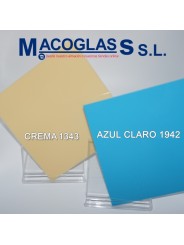 Placas de metacrilato de color transparentes de 3mm de espesor