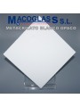 Metacrilato blanco opaco de varios espesores de grosor - Macoglass
