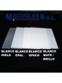 Metacrilato blanco opaco de varios espesores de grosor - Macoglass