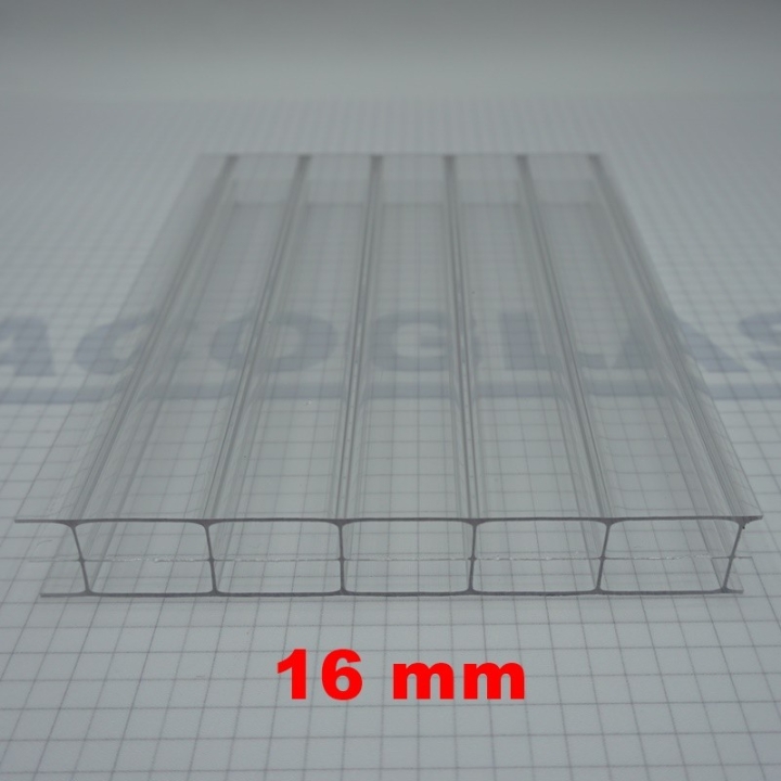 Policarbonato Celular Transparente al mejor precio - Metacrilatos y Plásticos