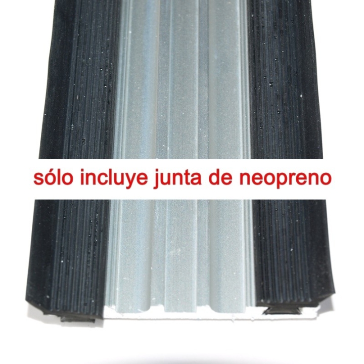 Junta trapecio neopreno al corte