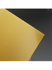 Metacrilato oro satinado