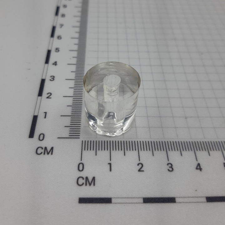 Embellecedor separador de metacrilato incoloro