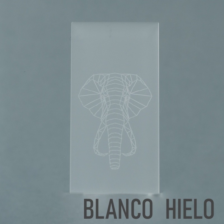 Placas de metacrilatocolor blanco hielo - Macoglass