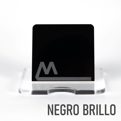 Metacrilato Negro Brillo