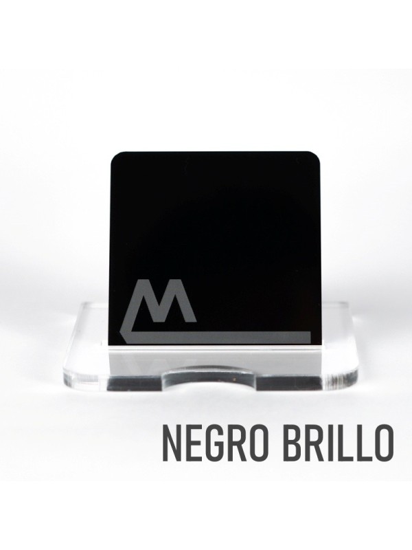 Metacrilato Negro Brillo