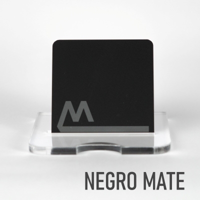 Metacrilato Negro Mate/Mate