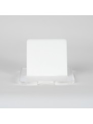 placas de metacrilatos blanco opal una cara mate y otra brillo