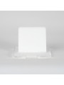 placas de metacrilatos blanco opal una cara mate y otra brillo