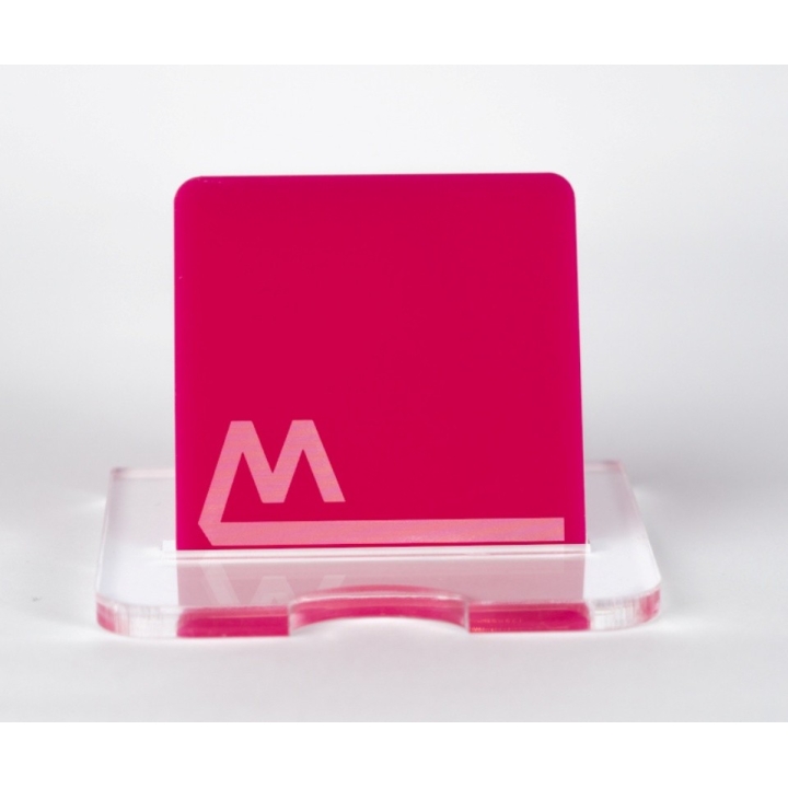 Placas de metacrilato de color transparentes de 3mm de espesor