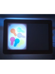 Placa de metacrilato para mesa LACK cuadrada de Ikea - Crea tu propia mesa de luz