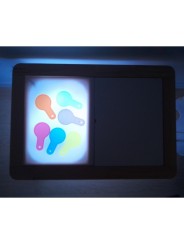 Placa de metacrilato para mesa LACK cuadrada de Ikea - Crea tu propia mesa de luz