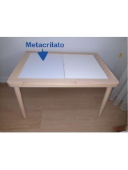Placa de metacrilato para mesa LACK cuadrada de Ikea - Crea tu propia mesa de luz