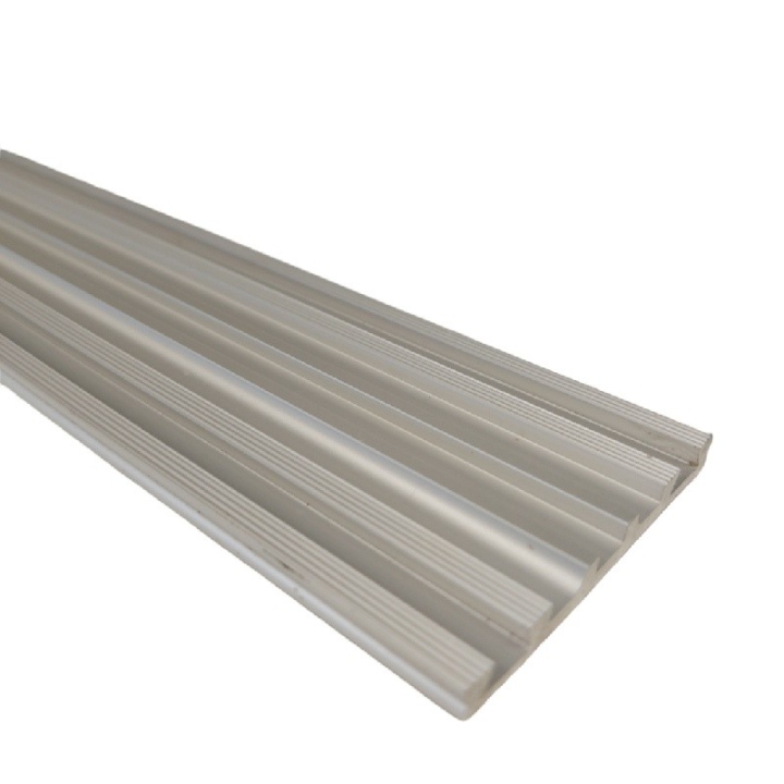Perfil aluminio anodizado 60 mm.