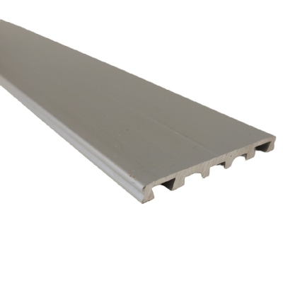 Perfil aluminio anodizado 60 mm.