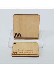 Madera contrachapada de Calabo 5 mm.