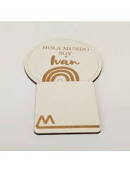 Contrachapado DM 1 cara blanca