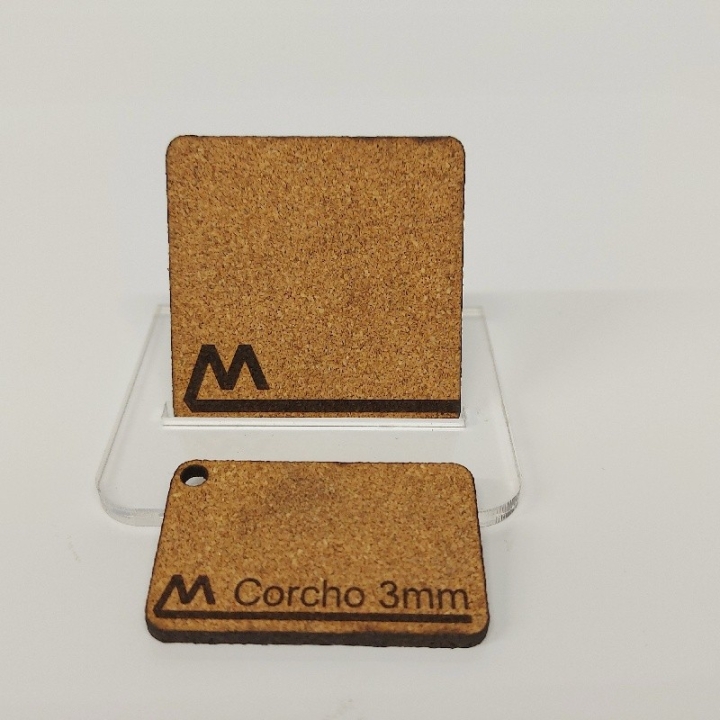 Corcho de 3 mm. Placa de 60x30 cm