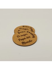 Corcho de 3 mm. Placa de 60x30 cm