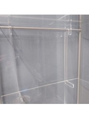 Kit de metacrilato para baldas de vitrina Detolf - Mallas y Plásticos by Macoglass