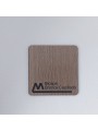 Laminado Bicapa Bronce Oscuro Cepillado / Negro – Placa ABS Laminado 1,6 mm