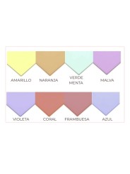 Metacrilato colores pastel 3 mm.