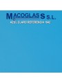 Placas de metacrilato de color transparentes de 3mm de espesor