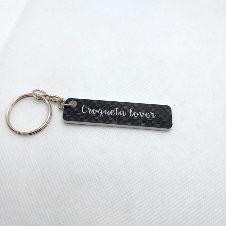 Laminado Bicapa Carbono negro / Blanco