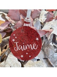 METACRILATO GLITTER ROJO  3 MM