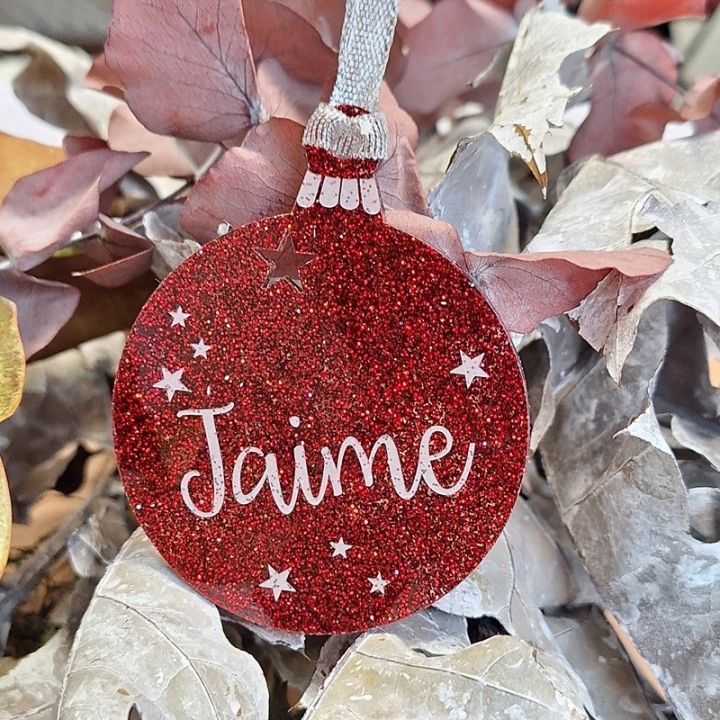 METACRILATO GLITTER ROJO  3 MM