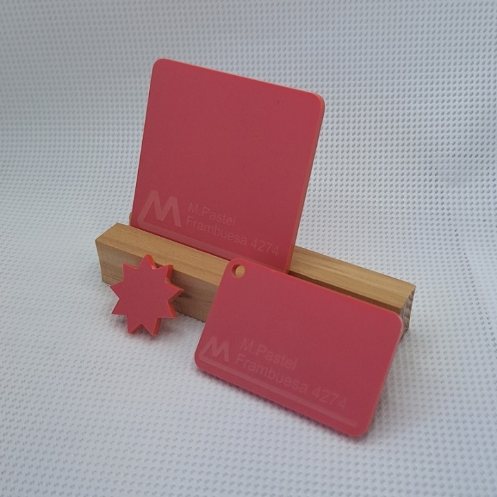 Metacrilato colores pastel 3 mm.